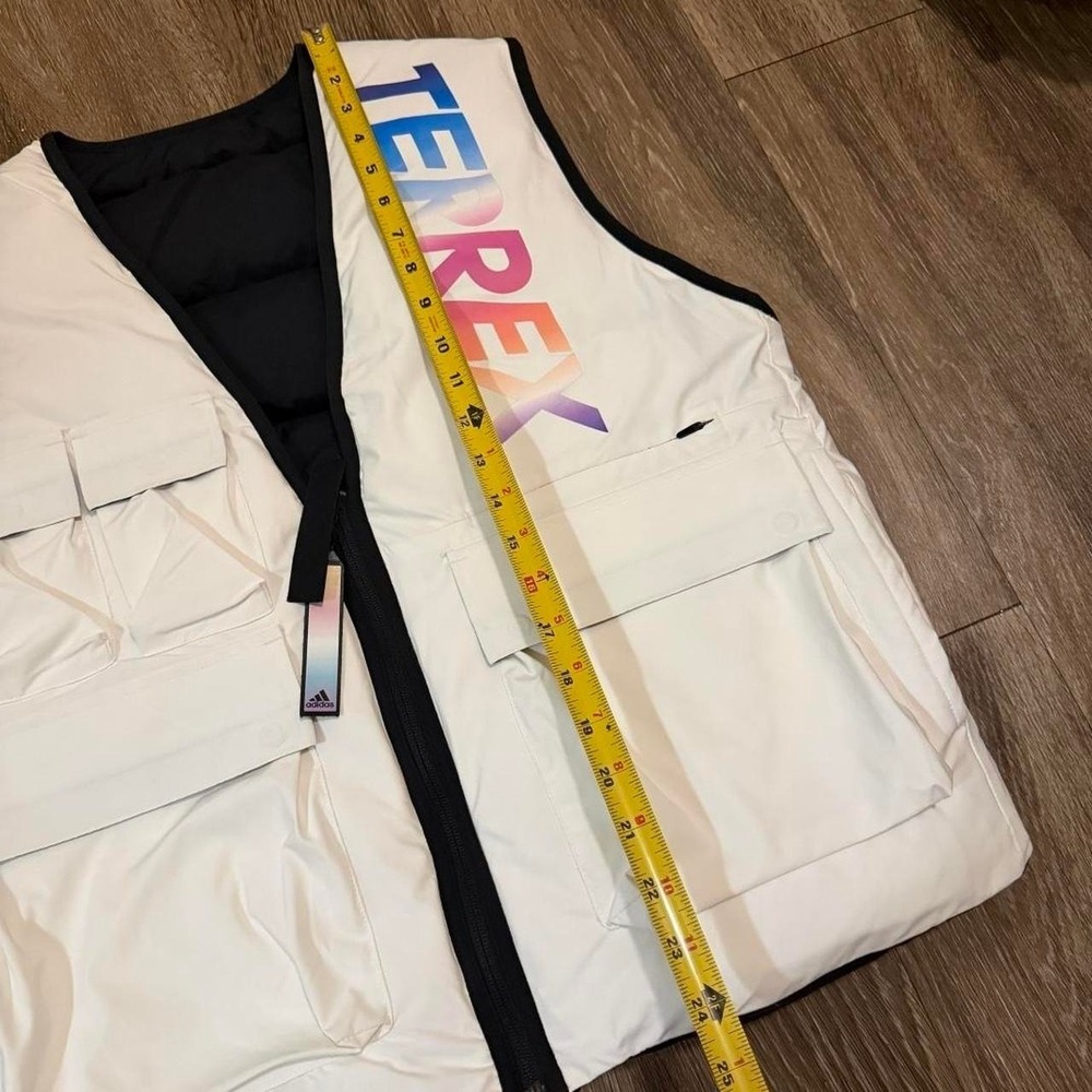 Kith X Adidas Terrex Reversible Down Puffer Vest | Mint Condition Size Medium - Picture 8 of 8